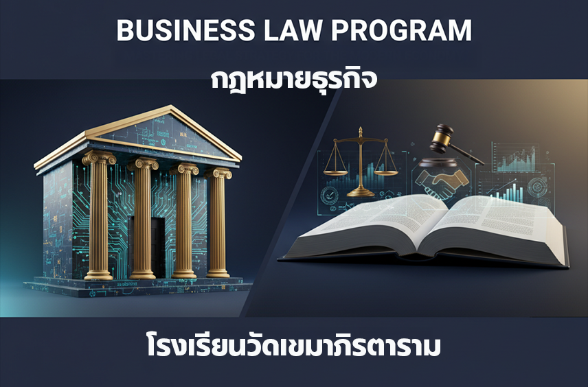กฎหมายธุรกิจ:โรงเรียนวัดเขมาภิรตาราม