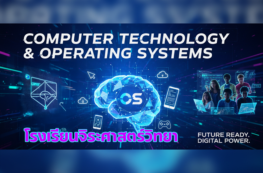 เทคโนโลยีคอมพิวเตอร์และระบบปฏิบัติการ (โรงเรียนจิระศาสตร์วิทยา)